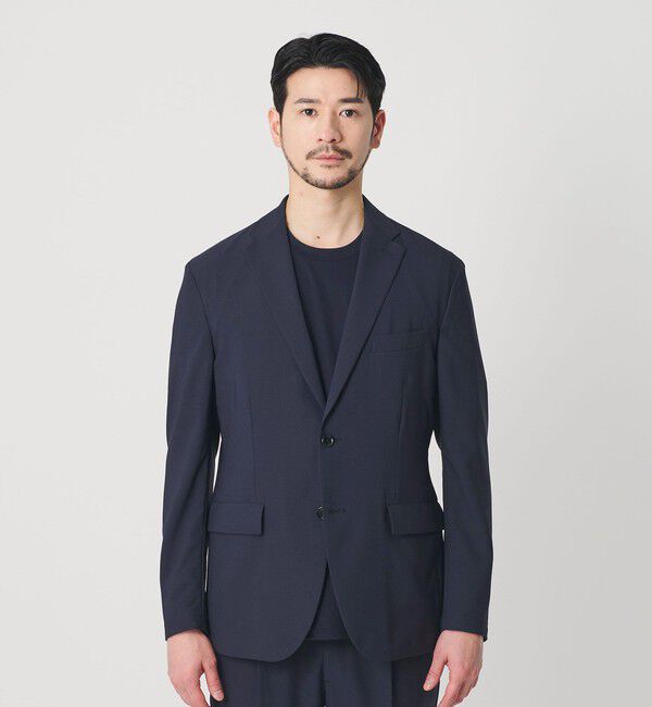 BEAUTY&YOUTH UNITED ARROWS「【WEB限定 WARDROBE SMART】 Reflax ポプリン ジャケット＆イージーパンツ」|スーツ|