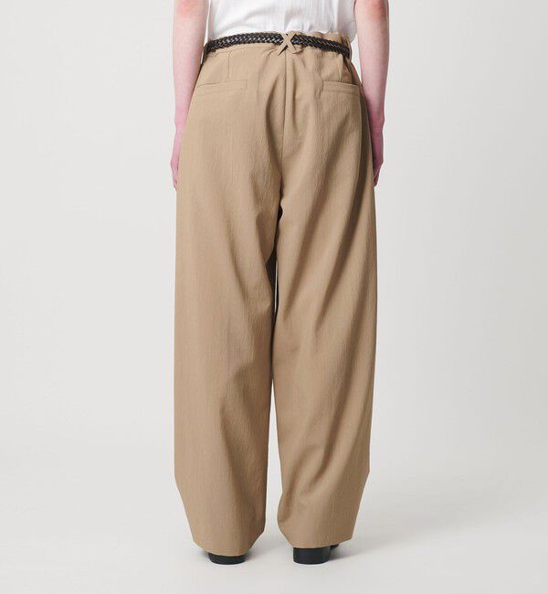 MONKEY TIME「RENU TROシリーズ 2P ワイド パンツ -セットアップ対応-」|チノ|