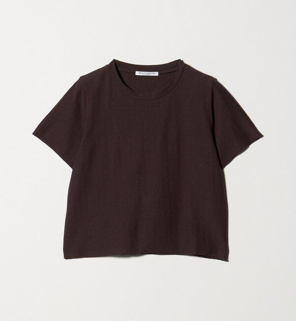 BEAUTY&YOUTH UNITED ARROWS「コットンポリエステル ラメ ショートスリーブ カットソー」|Tシャツ・カットソー|MD.BROWN