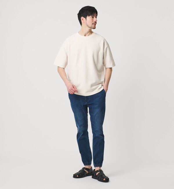 BEAUTY&YOUTH UNITED ARROWS「【WEB限定 WARDROBE SMART】エアリー カノコ カットソー	【抗菌防臭・UVカット】」|Tシャツ・カットソー|