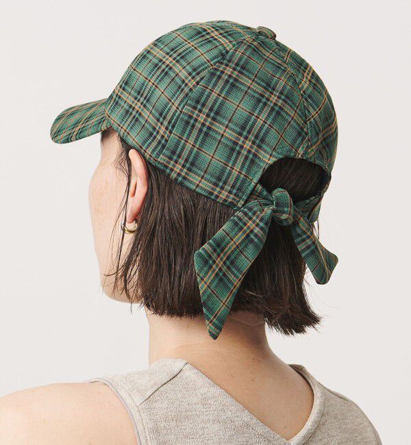 BEAUTY&YOUTH UNITED ARROWS「バックリボン キャップ」|キャップ・キャスケット|