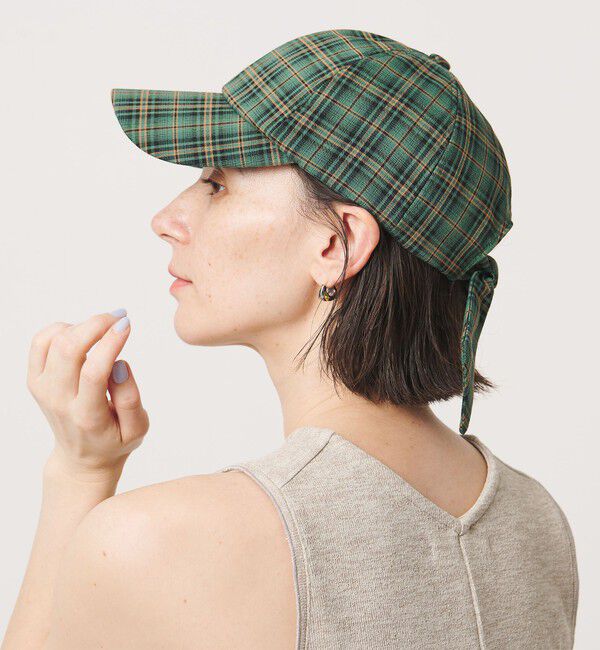 BEAUTY&YOUTH UNITED ARROWS「バックリボン キャップ」|キャップ・キャスケット|