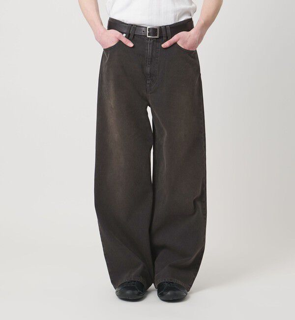 MONKEY TIME「ライトオンス デニム バギー パンツ」|チノ|