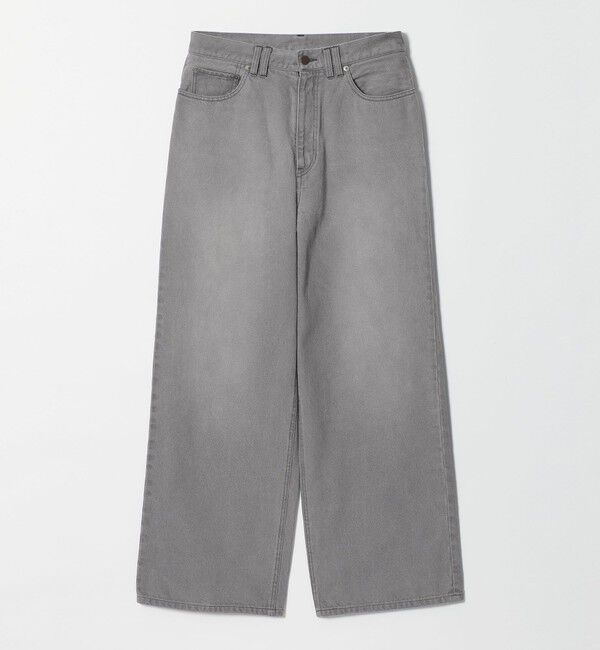 MONKEY TIME「ライトオンス デニム バギー パンツ」|チノ|LT.GRAY
