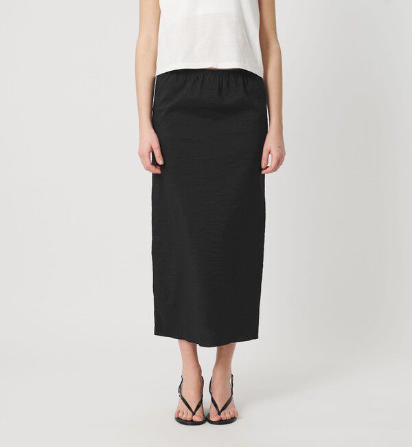 ATTISESSION「＜ATTISESSION＞N/PU シアー スカート」|スカート|