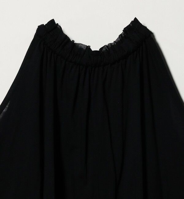 ATTISESSION「＜ATTISESSION＞シアージャージ ギャザー ホルターネックトップス」|Tシャツ・カットソー|