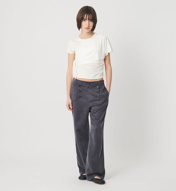 ATTISESSION「＜ATTISESSION＞レイヤード ラップ Tシャツ」|Tシャツ・カットソー|OFF WHITE