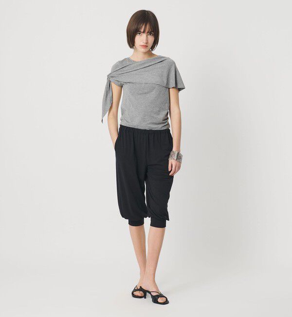 ATTISESSION「＜ATTISESSION＞レイヤード ラップ Tシャツ」|Tシャツ・カットソー|