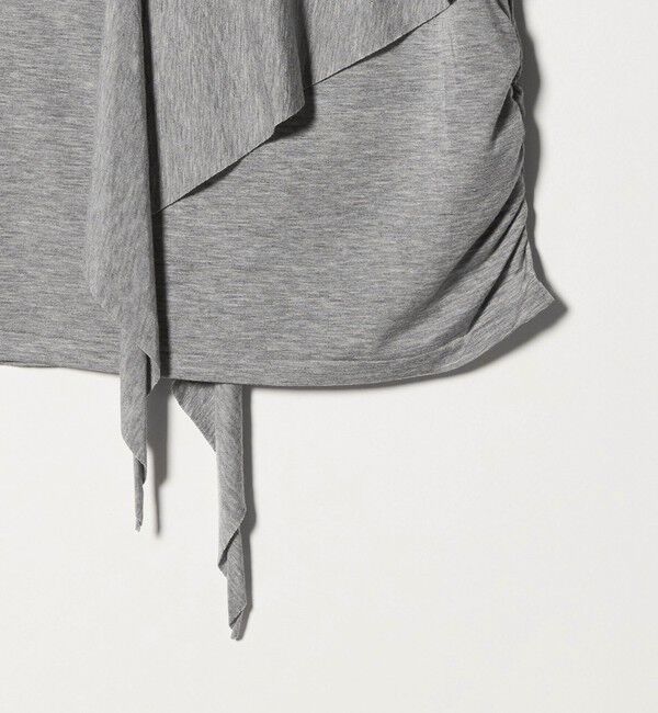 ATTISESSION「＜ATTISESSION＞レイヤード ラップ Tシャツ」|Tシャツ・カットソー|