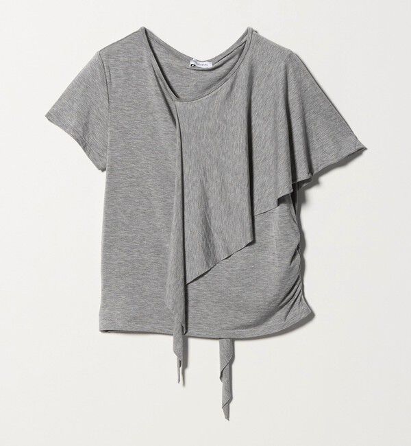 ATTISESSION「＜ATTISESSION＞レイヤード ラップ Tシャツ」|Tシャツ・カットソー|