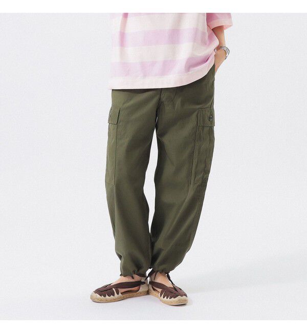 BEAMSBOY「【別注】BUZZ RICKSON'S / ポプリン アーミーパンツ」|その他|OLIVE
