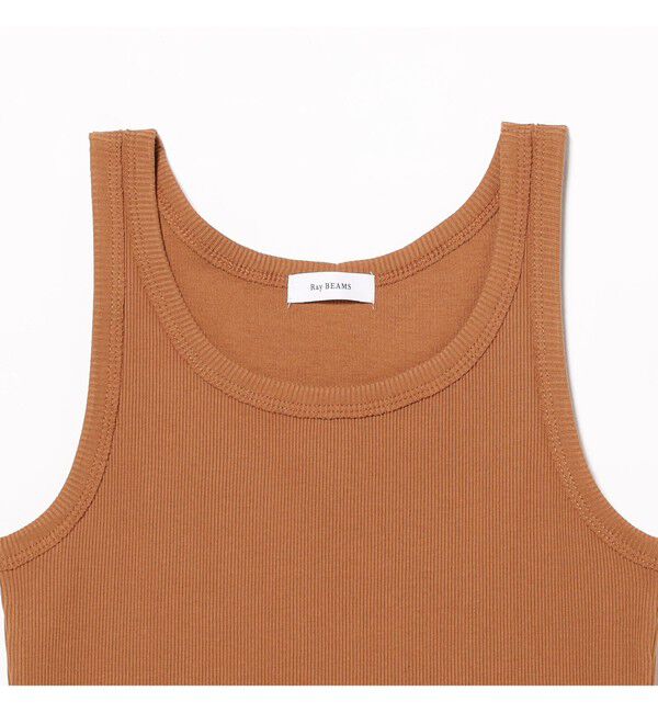 Ray BEAMS 「ベーシック リブ タンクトップ」|Tシャツ・カットソー|