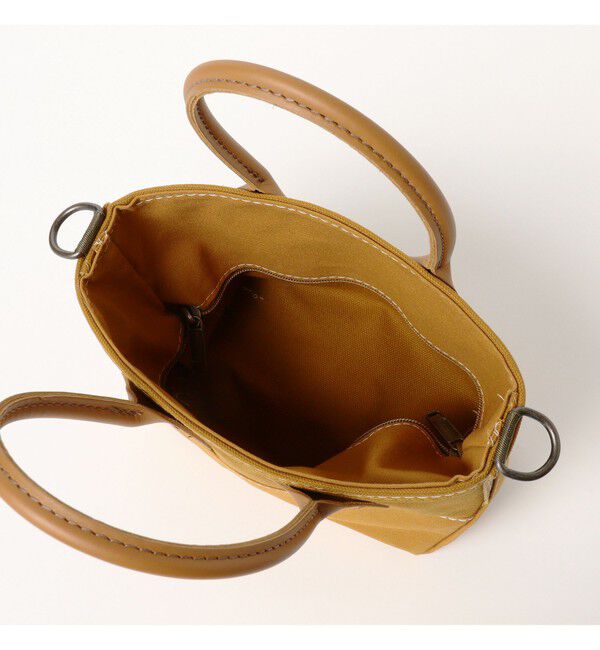 BEAMSBOY「【別注】L.L.Bean / Deep Bottom Leather Handle Zip Tote Mini」|その他|