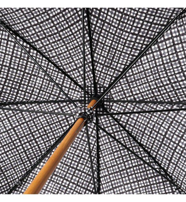 Demi-Luxe BEAMS 「Bon Bon Store / ニューベーシック タッターソールチェック 長傘」|傘|
