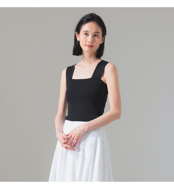 Demi-Luxe BEAMS 「【別注】スタイリスト佐藤佳菜子 &times; SLOANE / ミラノ リブ タンクトップ」|ニット・セーター|