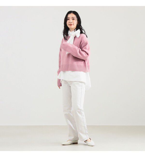 Demi-Luxe BEAMS 「upper hights / THE CECILIE BONE デニムパンツ」|デニム|