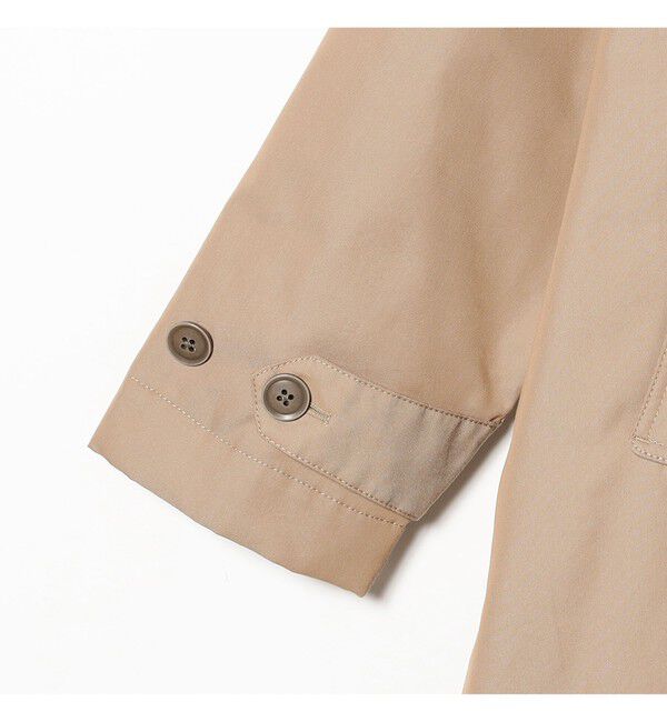 BEAMSBOY「コットン ポリエステル シャンブレー ステンカラー コート」|ダッフルコート|
