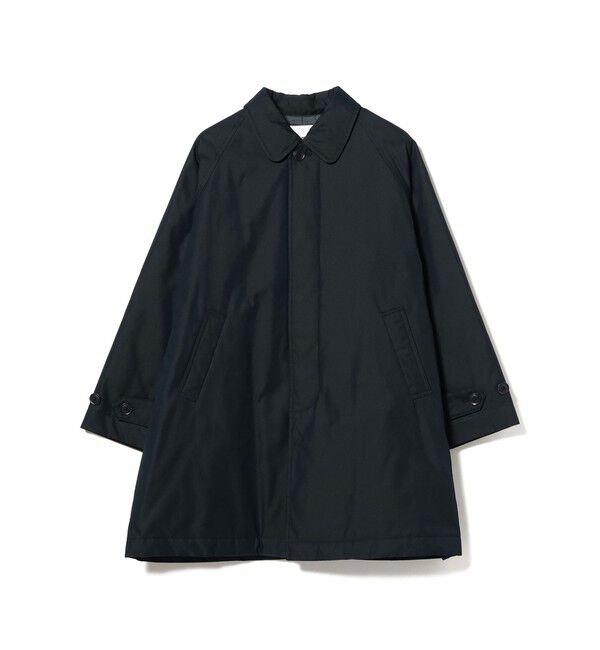 BEAMSBOY「コットン ポリエステル シャンブレー ステンカラー コート」|ダッフルコート|