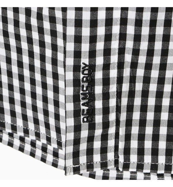 BEAMSBOY「100/2 ギンガムチェック ボタンダウン シャツ ＜定番 / オフィスカジュアル＞」|シャツ・ブラウス|