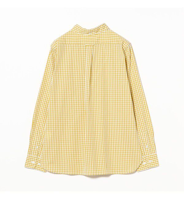 BEAMSBOY「100/2 ギンガムチェック ボタンダウン シャツ ＜定番 / オフィスカジュアル＞」|シャツ・ブラウス|