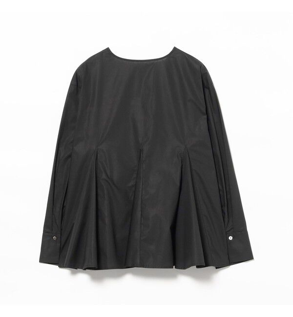 Ray BEAMS 「キーネック フレア ブラウス」|シャツ・ブラウス|