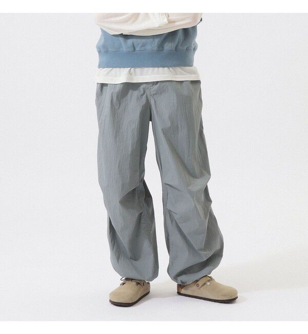 BEAMSBOY「【別注】WILD THINGS / OVER PANTS」|チノ|CHARCOAL.G
