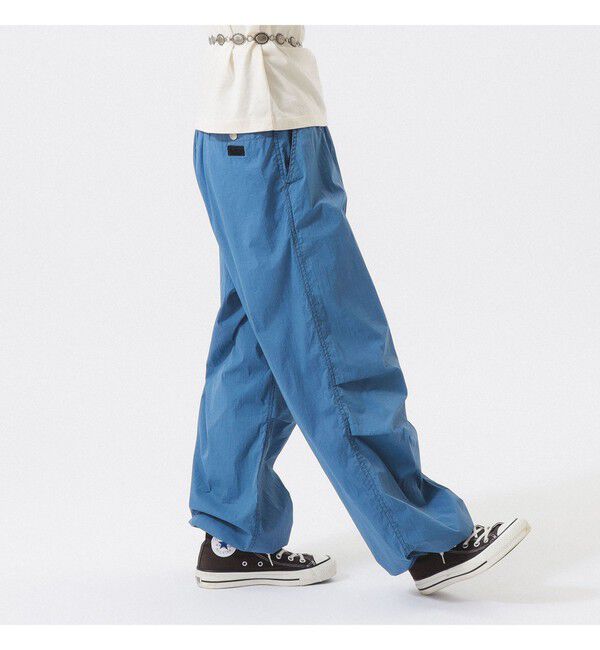 BEAMSBOY「【別注】WILD THINGS / OVER PANTS」|チノ|SLATE_BLUE