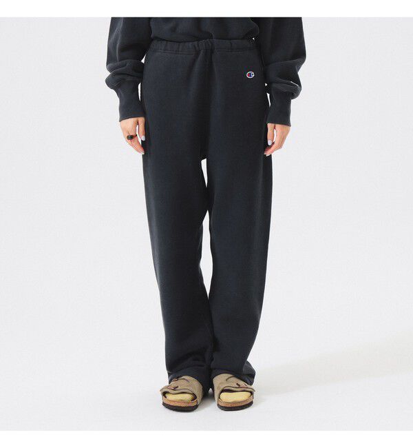 BEAMSBOY「【別注】Champion / バックプリント リバースウィーブ(R) スウェット パンツ」|チノ|