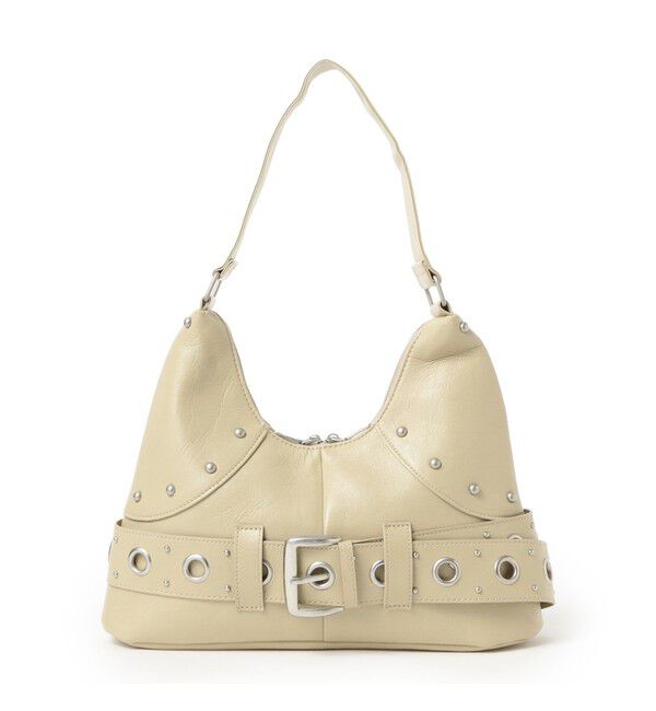 Ray BEAMS 「スタッズ ベルト バッグ」|トートバッグ|