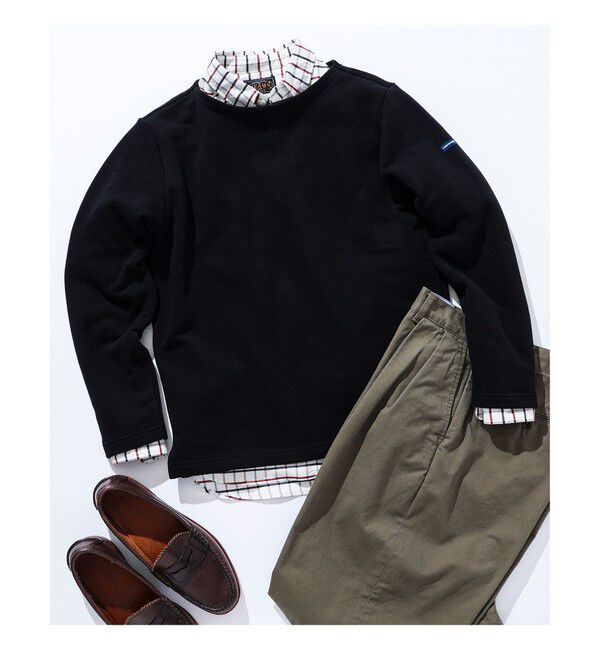 BEAMS PLUS「LOOPWHEELER / 別注 Sweat Boat Neck」|スウェット・ジャージ|