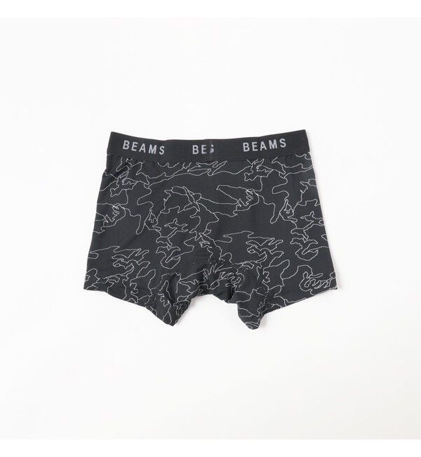 BEAMS「2トーン カモ ボクサーパンツ」|インナー|