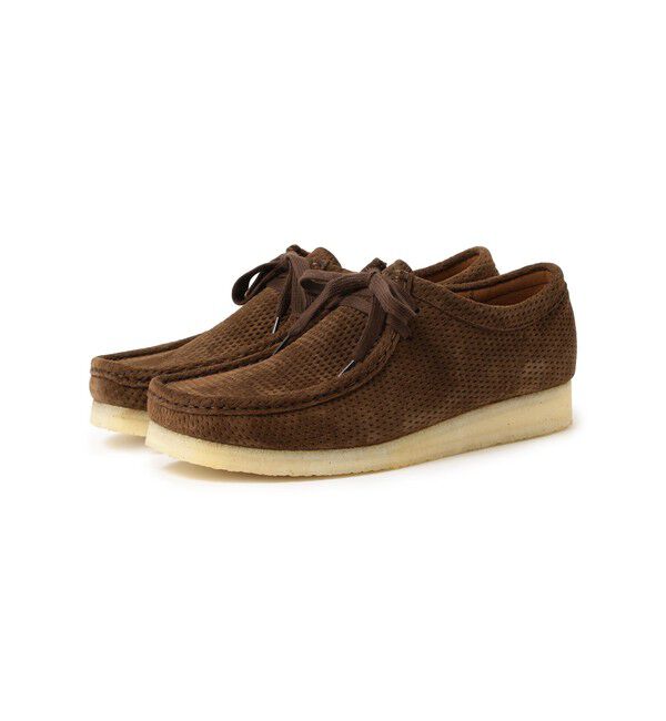 BEAMS「Clarks / Wallabee Brown Perforated」|その他|Dark_Brown_Int