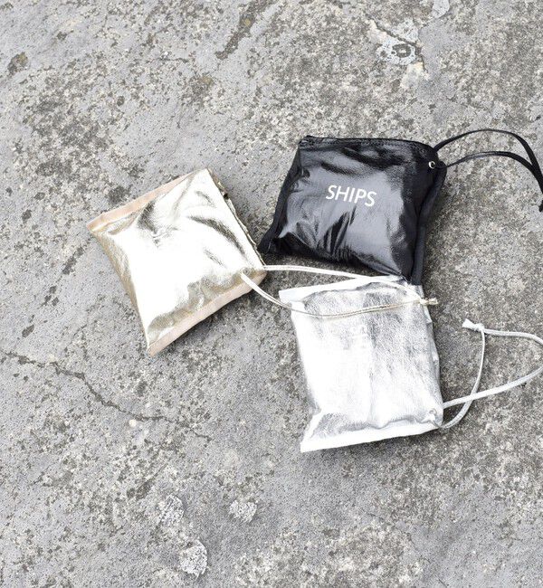 SHIPS for women「メタリック 3パーテーション エコバッグ 」|エコバッグ|