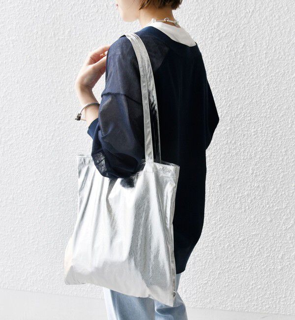 SHIPS for women「メタリック 3パーテーション エコバッグ 」|エコバッグ|