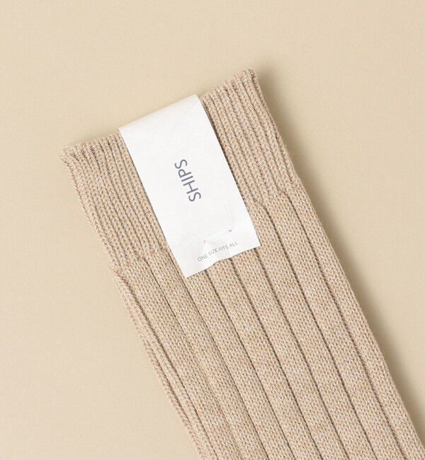 SHIPS「SHIPS: ベーシック リブ ソックス」|ソックス|