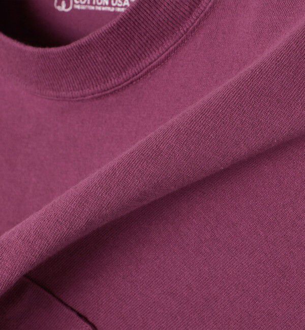 SHIPS any「SHIPS any: "COTTON USA"  ヘビーウェイト クルーネック ポケット Tシャツ」|Tシャツ・カットソー|