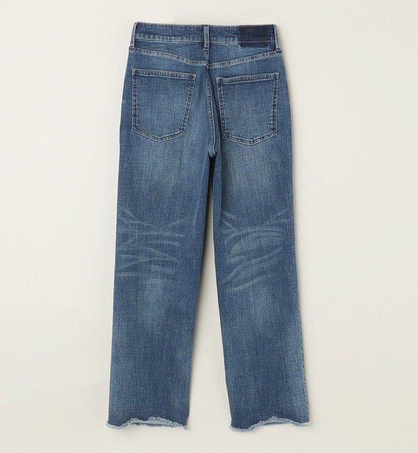 quaranciel「quaranciel:〈洗濯機可能〉ハンサム テーパード デニム パンツ」|デニム|