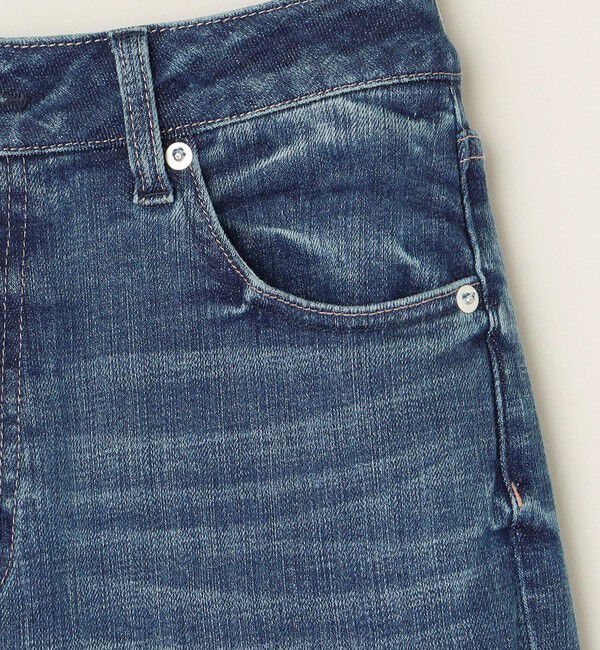 quaranciel「quaranciel:〈洗濯機可能〉ハンサム テーパード デニム パンツ」|デニム|