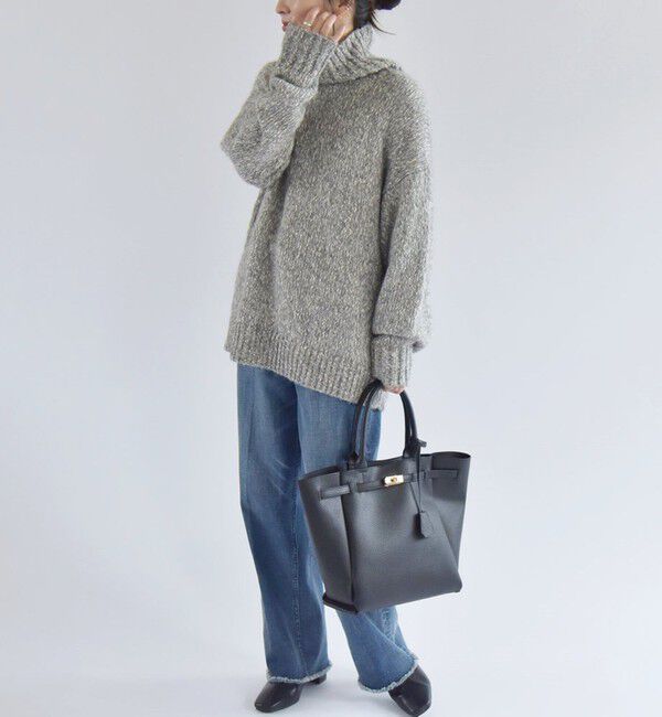 quaranciel「quaranciel:〈洗濯機可能〉ハンサム テーパード デニム パンツ」|デニム|