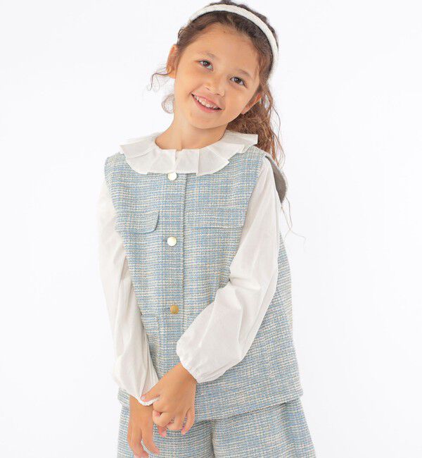 SHIPS KIDS「SHIPS KIDS:ツイード カチューシャ」|カチューシャ|