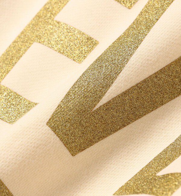 SHIPS for women「【SHIPS別注】Odub:〈手洗い可能〉メタリック ロゴ スウェット 24SS ◇」|スウェット・ジャージ|