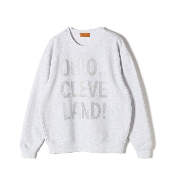 SHIPS for women「【SHIPS別注】Odub:〈手洗い可能〉メタリック ロゴ スウェット 24SS ◇」|スウェット・ジャージ|