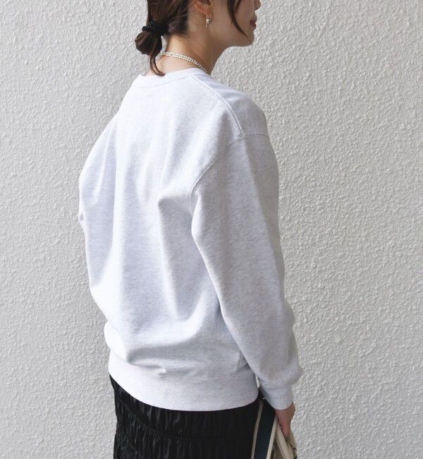 SHIPS for women「【SHIPS別注】Odub:〈手洗い可能〉メタリック ロゴ スウェット 24SS ◇」|スウェット・ジャージ|