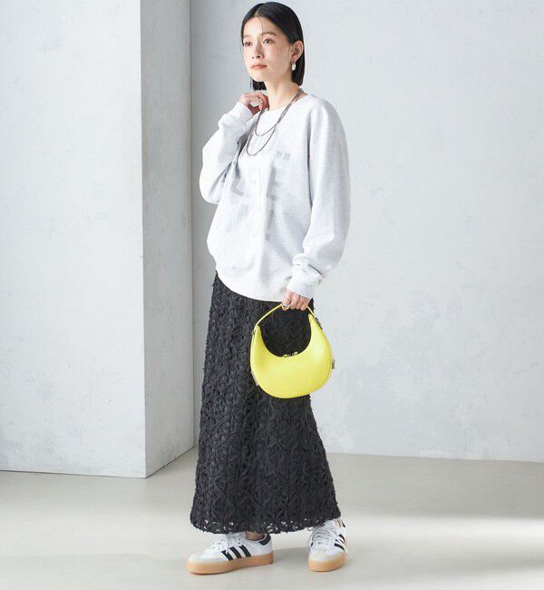 SHIPS for women「【SHIPS別注】Odub:〈手洗い可能〉メタリック ロゴ スウェット 24SS ◇」|スウェット・ジャージ|