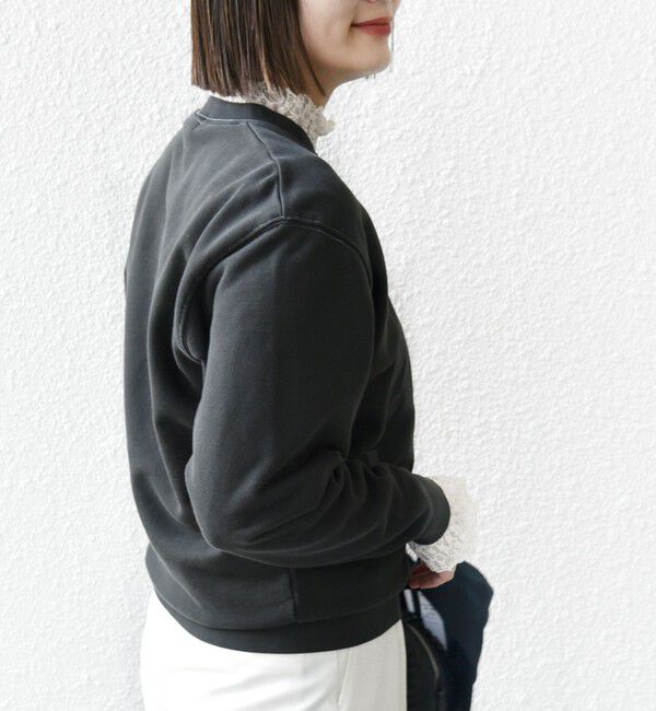 SHIPS for women「【SHIPS別注】Odub:〈手洗い可能〉メタリック ロゴ スウェット 24SS ◇」|スウェット・ジャージ|