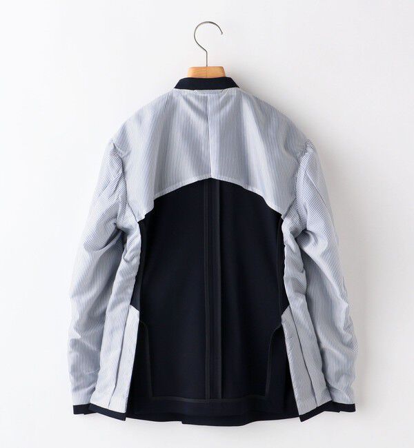 SHIPS KIDS「SHIPS KIDS:140～160cm / ポンチ ダブル ジャケット」|テーラードジャケット|