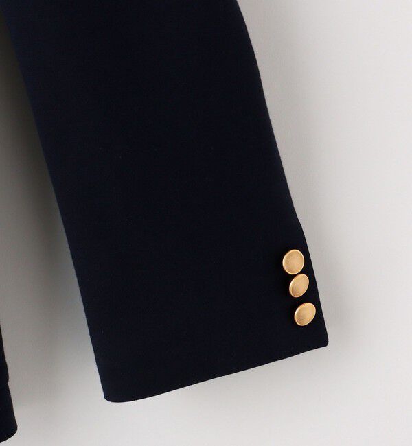 SHIPS KIDS「SHIPS KIDS:140～160cm / ポンチ ダブル ジャケット」|テーラードジャケット|