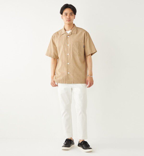 SHIPS Colors 「SHIPS Colors:コットンリネン COOLMAX オープンカラー シャツ◇」|シャツ・ブラウス|