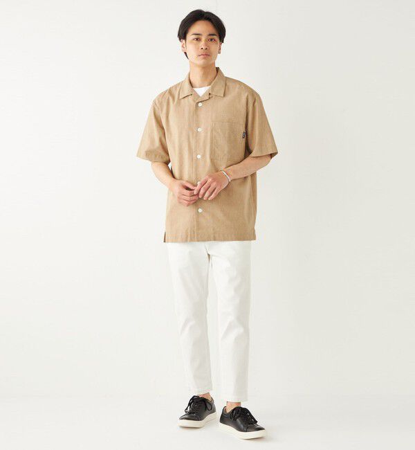 SHIPS Colors 「SHIPS Colors:コットンリネン COOLMAX オープンカラー シャツ◇」|シャツ・ブラウス|
