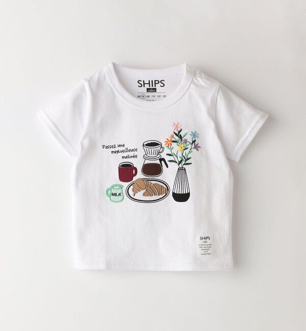 SHIPS Colors 「SHIPS Colors:パッチワーク プリント TEE(80～130cm)◇」|Tシャツ・カットソー|